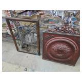 Metal Wall Decor Pieces With Ornamental Designs