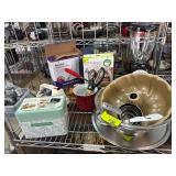 Kitchenware with Bundt Pan and Blender
