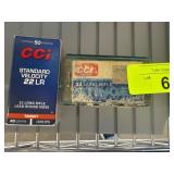 CCI Standard Velocity .22 LR Rounds