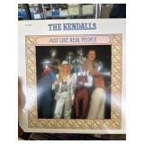 Two Vinyl Records by The Kendalls and Terry Clower