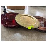 Decorative Plastic Chargers