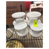 Glass Bowls with Lids