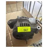 Used Automotive Alternator in Metal Housing