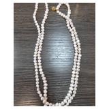 Double-Strand Freshwater Pearl Necklace