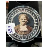 Harriet Tubman Commemorative Coin in Case