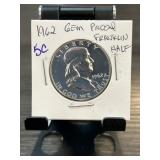 1962 Gem Proof Franklin Half Dollar