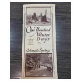 1926-1927 Colorado Springs Winter Brochure