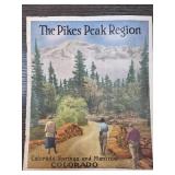 Vintage Brochure for The Pikes Peak Region