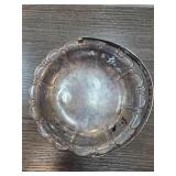 Pure Silver Bowl With Decorative Handle 146.8g