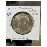 1976 S Bicentennial Silver Dollar Coin