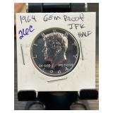 1964 Gem Proof JFK Half Dollar Coin