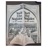Nogales Tourism Brochure Circa Early 20th Century