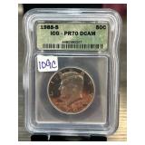 1988-S Kennedy Half Dollar, PR70 DCAM