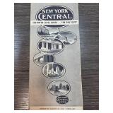 1941 New York Central Railroad Timetable Brochure