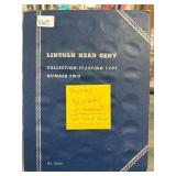 Lincoln Head Cent Collection Starting 1941
