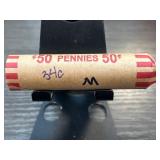 Roll of Mixed Date Wheat Cents