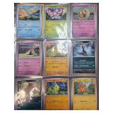 Binder Pages with Pokemon TCG Cards