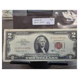 1963-A $2 Red Seal United States Note