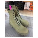 Cape Robbin Olive Green Lace-Up Boots