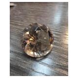 Faceted 19ct Topaz Gemstone