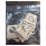 Bag of Assorted Coins in Paper Holders