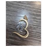 Sterling Silver Heart-Shaped Pendant