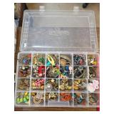 Costume Jewelry in Organizer Box
