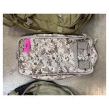 Tan Digital Camouflage Backpack Organizer