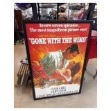 Gone with the Wind Framed Movie Poster
