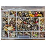 Costume Jewelry Lot in Organizer