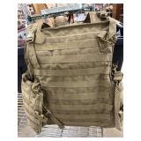 Tan Condor Modular Plate Carrier Has Both Bottom P