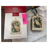 Hallmark 2024 Partridge in a Pear Tree Ornament