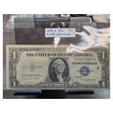 1956 $1 Silver Certificate Banknote