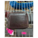 Mangini Brown Leather Wallet