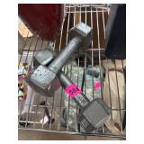 Two Metal Dumbbells