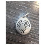 H. Stern Metal Pendant With Cashew Motif Look Up