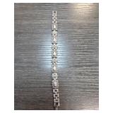 Brighton Silver-Tone Bracelet with Decorative Link