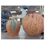 Textured Ceramic Terracotta Vases by Geo Gonzales