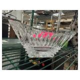 Crystal Glass Triangular Decorative Bowl
