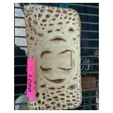 Brahmin Embossed Leather Wallet