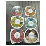 PlayStation Games and Family Guy UMD Discs