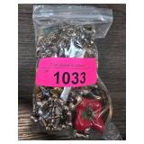Bag of Costume Jewelry and Accessories