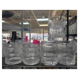 Ralph Lauren Crystal Tumbler Set with Mixed Sizes