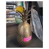 Brass Pineapple Decorative Container 3.8lbs