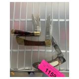 Three Folding Pocket Knives
