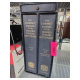Compact Edition of Oxford English Dictionary Set