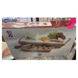 B. Smith Bamboo Cheese Board Set