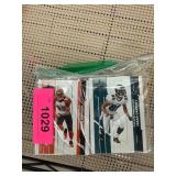 NFL Trading Cards in Plastic Bag