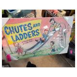 Chutes and Ladders Board Game Canvas Wall Art