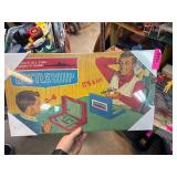 Vintage Battleship Board Game Canvas Decor